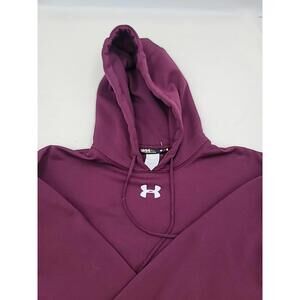 Under Armour UA Storm Semi Fitted Purple Casual Hoodie Sweatshirt Women's Large